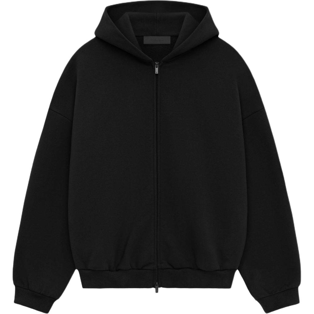Fear of God Essentials FW24 Heavy Fleece Fullzip Hoodie Black