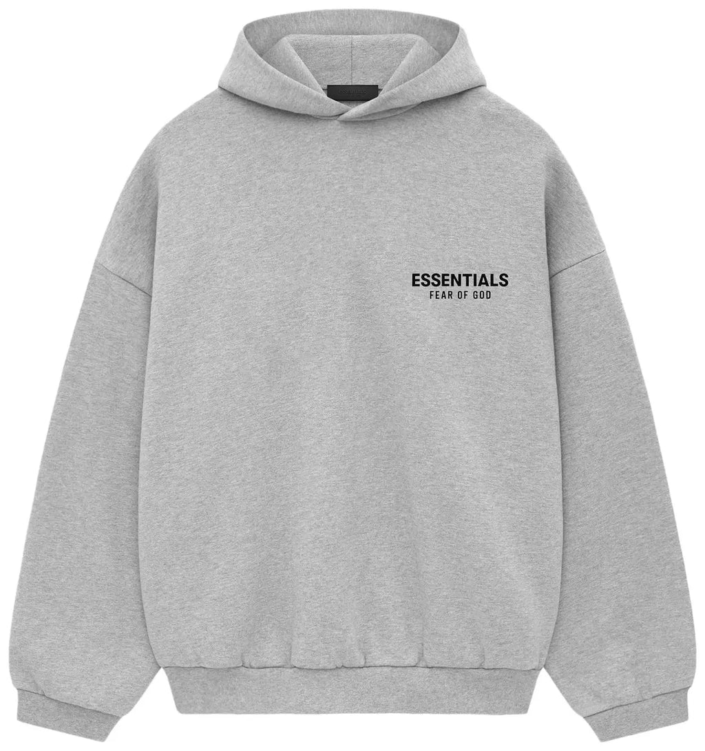 Fear of God Essentials FW24 Fleece Light Heather Grey Full Set