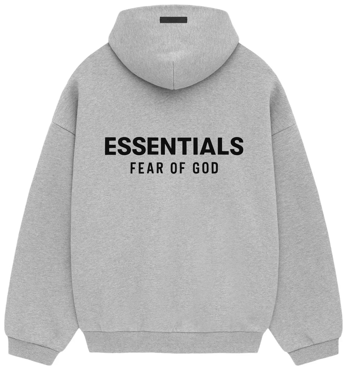 Fear of God Essentials FW24 Fleece Light Heather Grey Hoodie