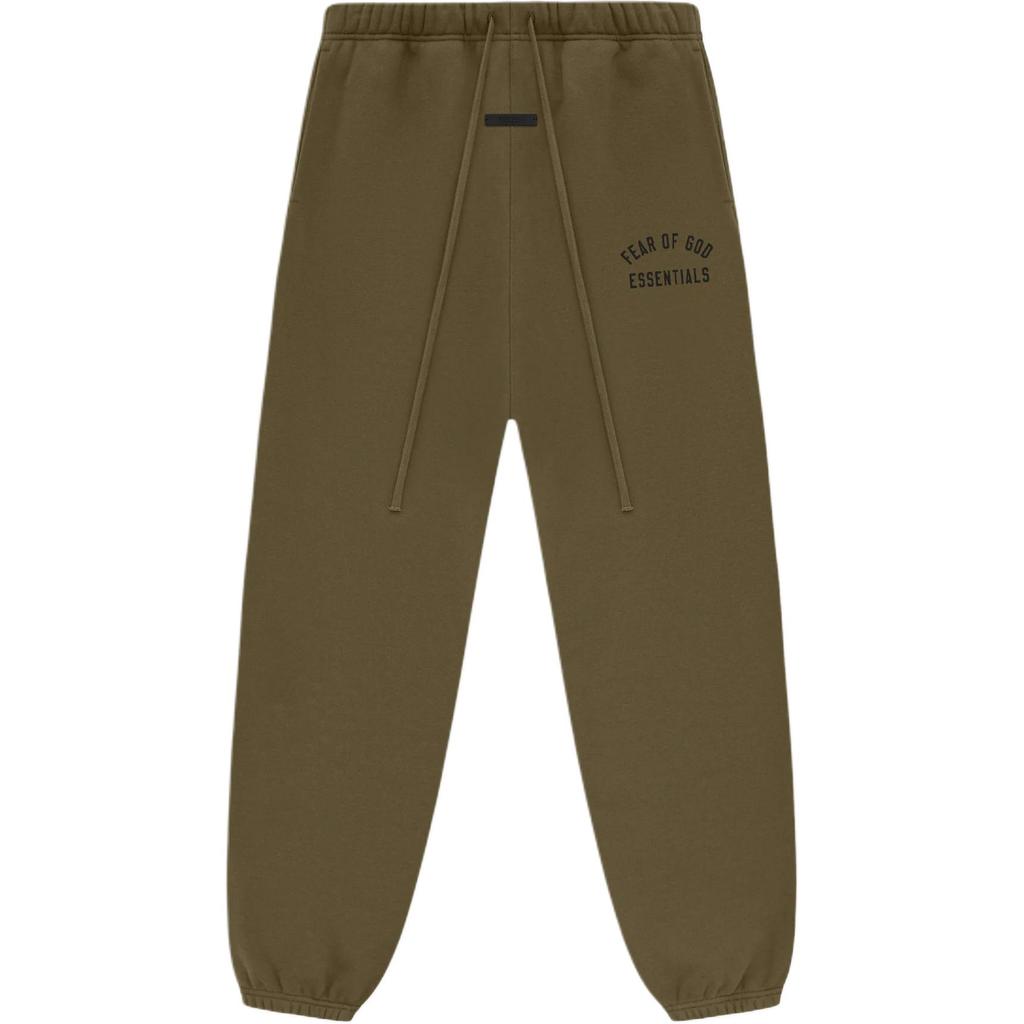 Fear of God Essentials FW24 Olive Relaxed Sweatpants