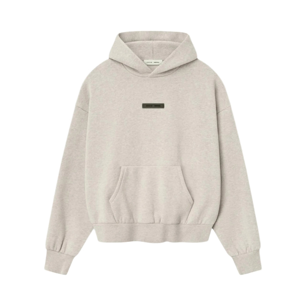 Fear of God Essentials SS25 Classic Hoodie Heather Stone