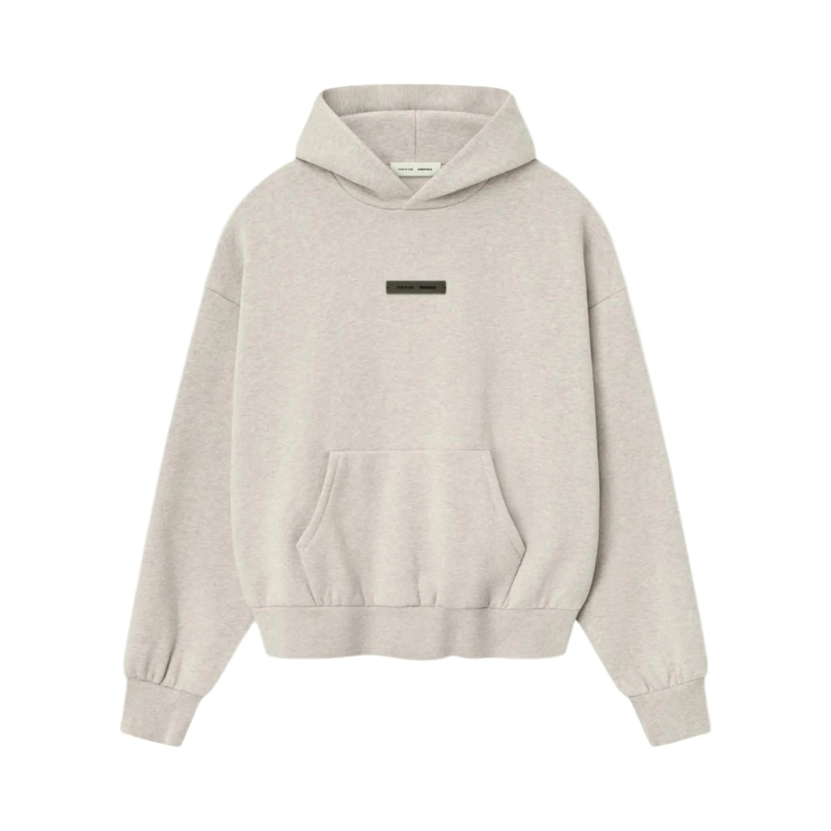 Fear of God Essentials SS25 Classic Hoodie Heather Stone