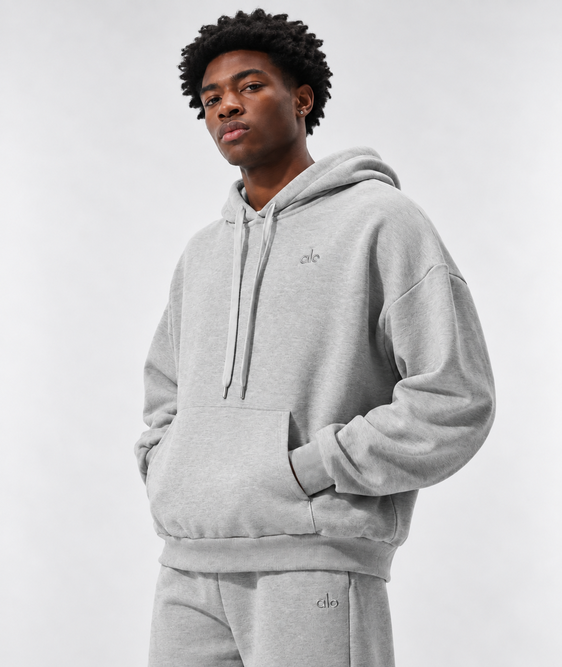 Alo Yoga Accolade Hoodie Heather Grey