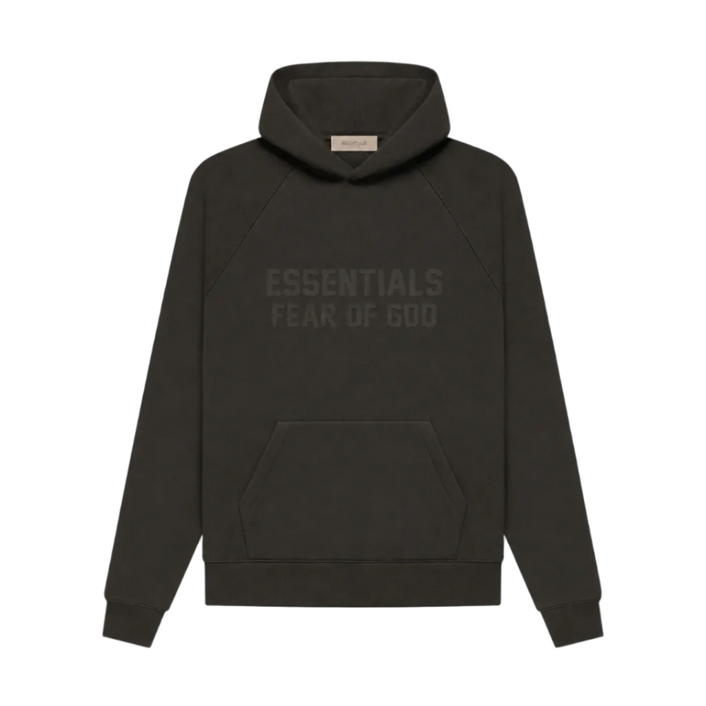 Fear of God Essentials FW22 Off Black Hoodie