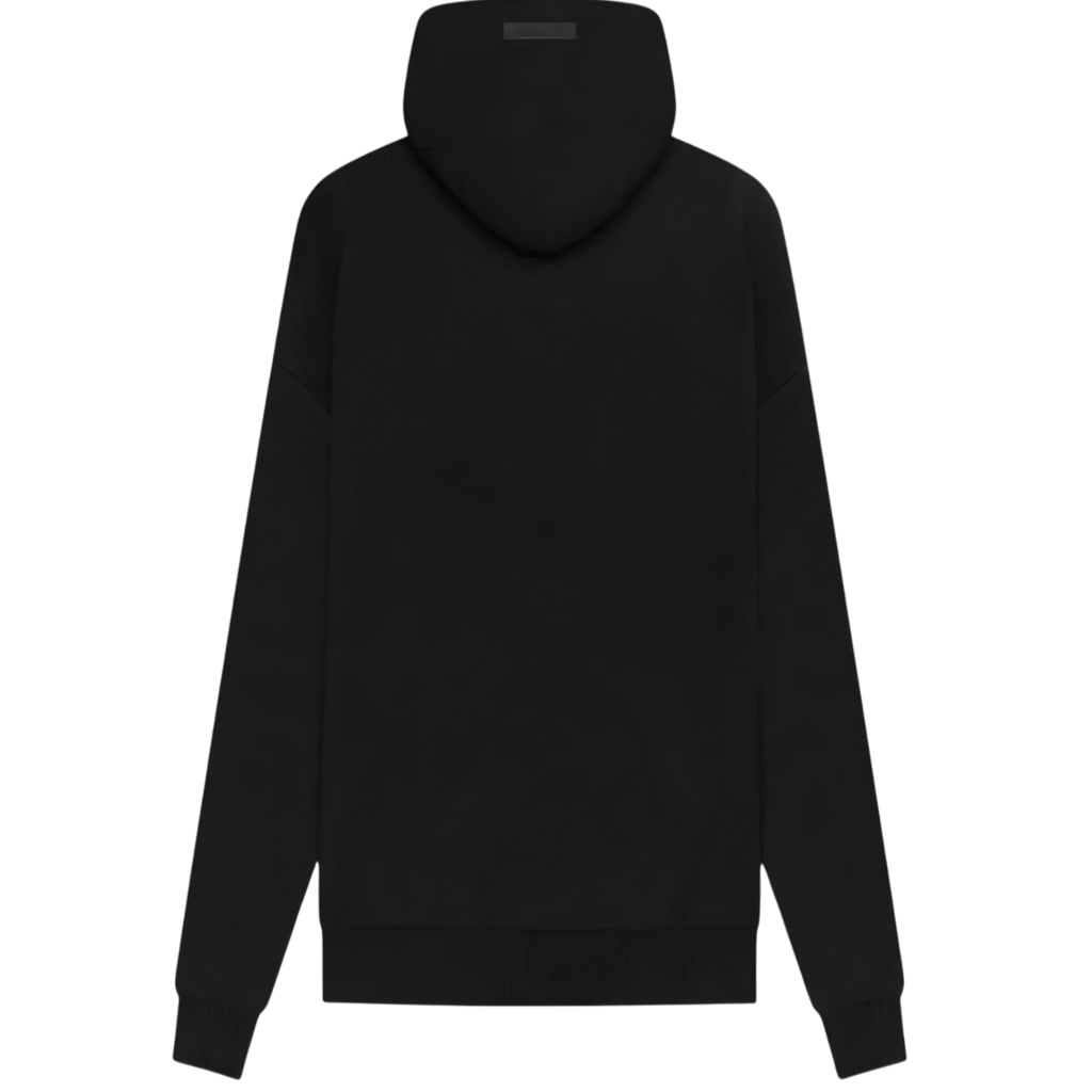 Fear of God Essentials SS21 Knit Hoodie Black