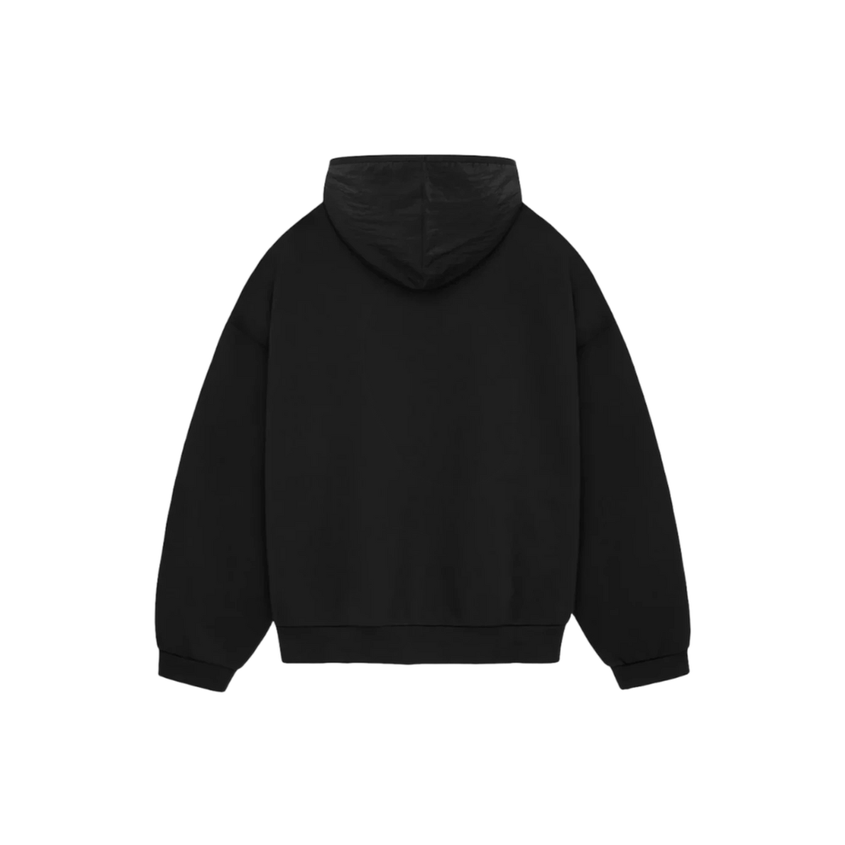Fear of God Essentials SS23 Jet Black Hoodie