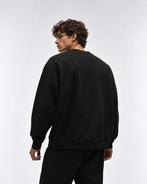 Alo Yoga Accolade Crew Neck Black