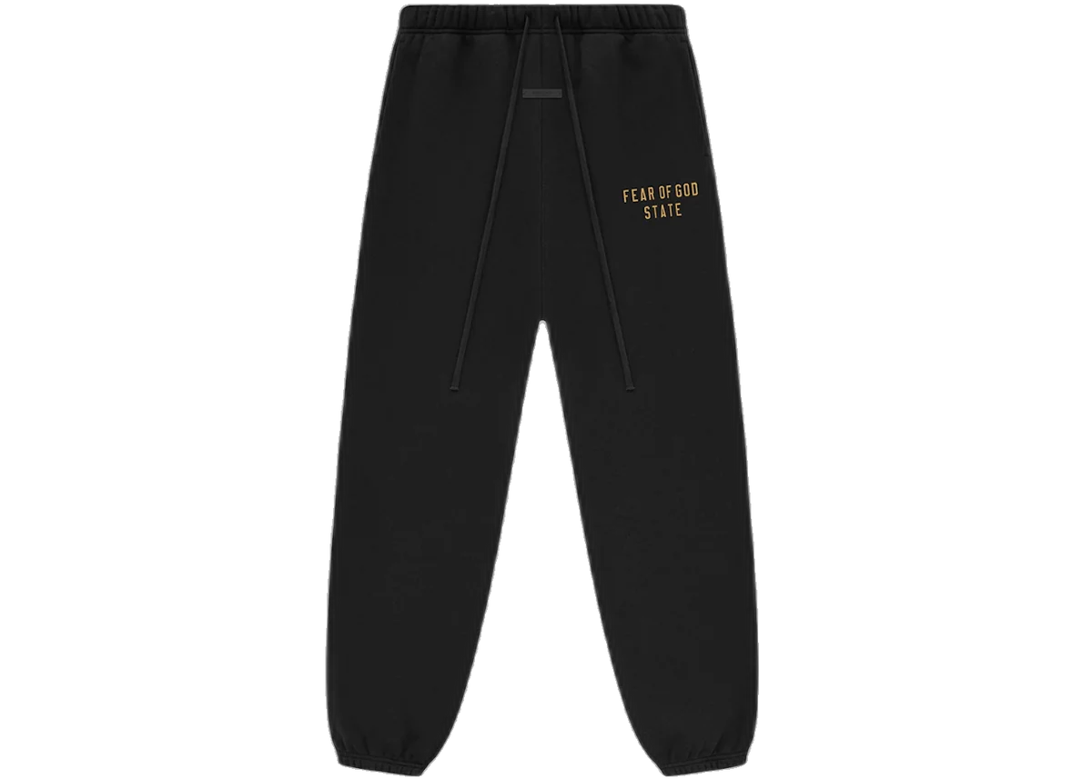 Fear of God Essentials FW24 Black Yellow State Full set