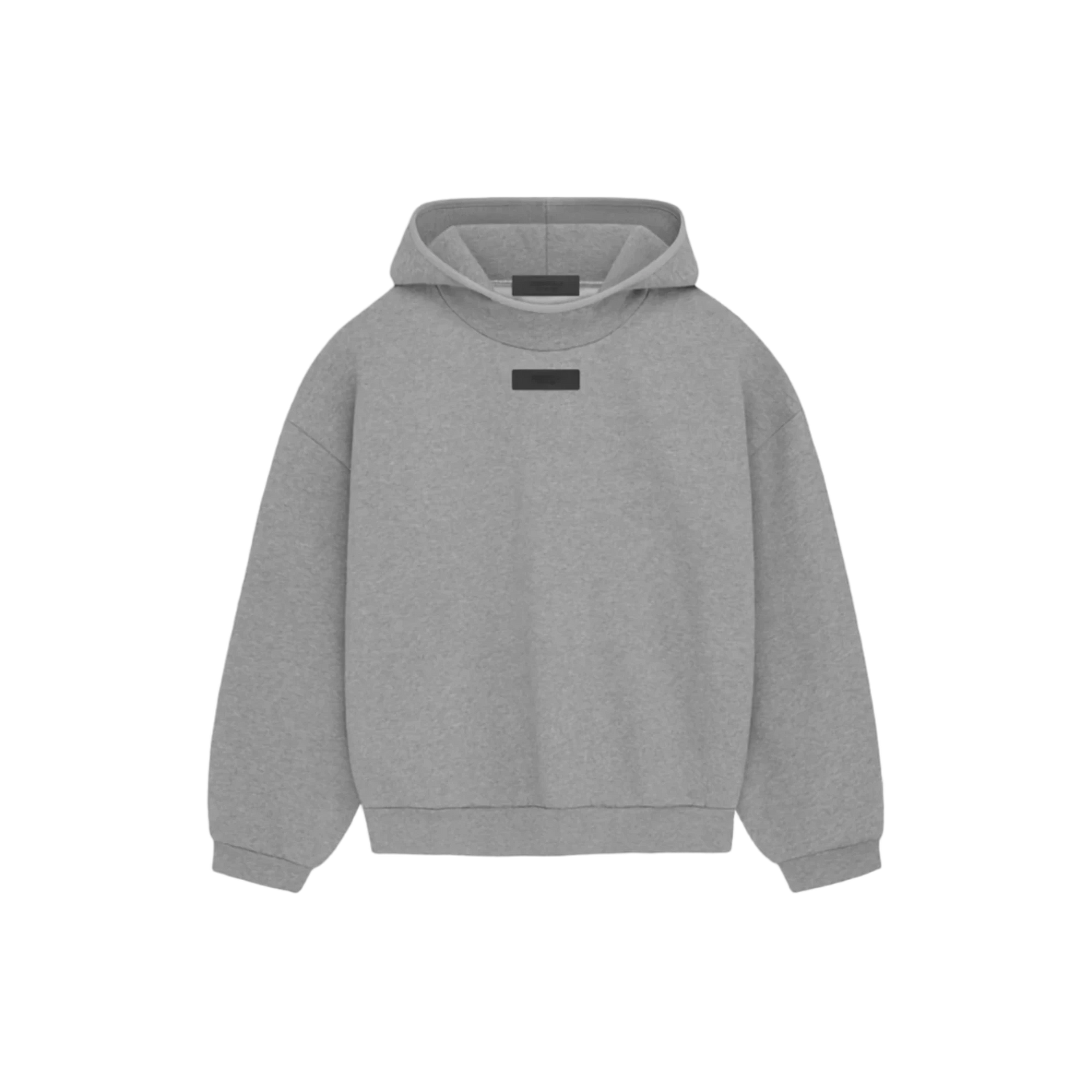 Fear of God Essentials SS24 Dark Heather Oatmeal Pullover Hoodie