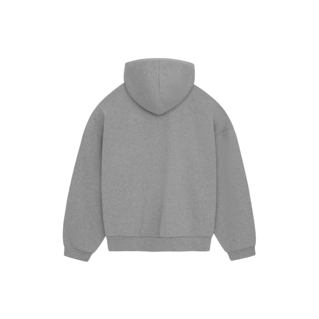 Fear of God Essentials SS24 Dark Heather Oatmeal Pullover Hoodie