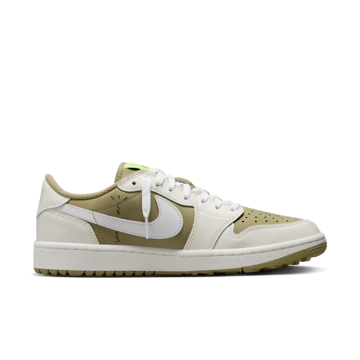 Nike Air Jordan 1 Low Golf x Travis Scott Neutral Olive