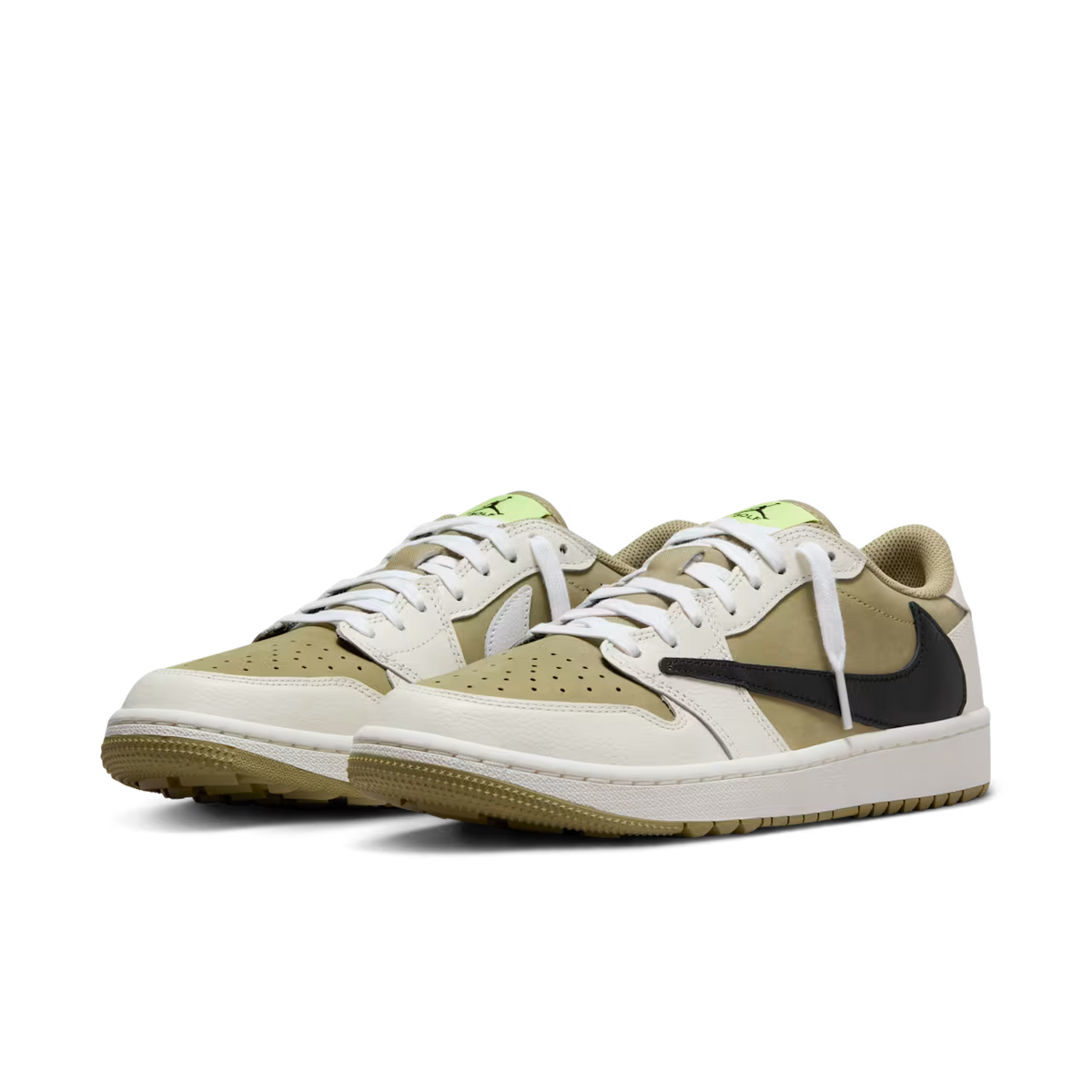 Nike Air Jordan 1 Low Golf x Travis Scott Neutral Olive