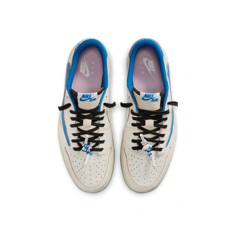 Nike Air Jordan 1 Low OG SP x Travis Scott Fragment Military Blue