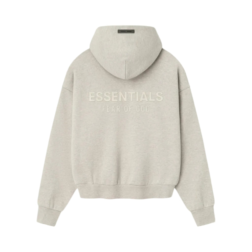 Fear of God Essentials SS25 Classic Hoodie Heather Stone