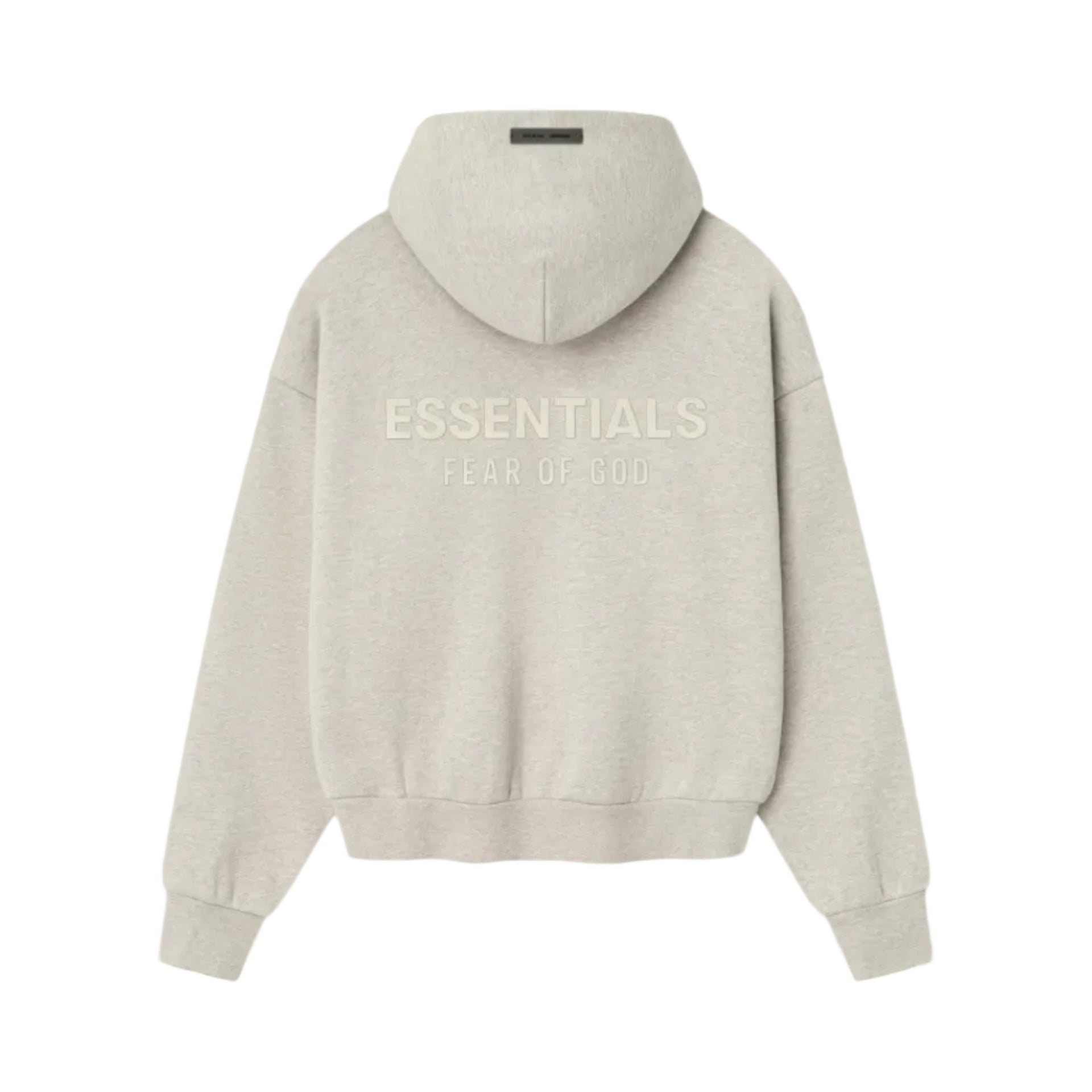 Fear of God Essentials SS25 Classic Hoodie Heather Stone