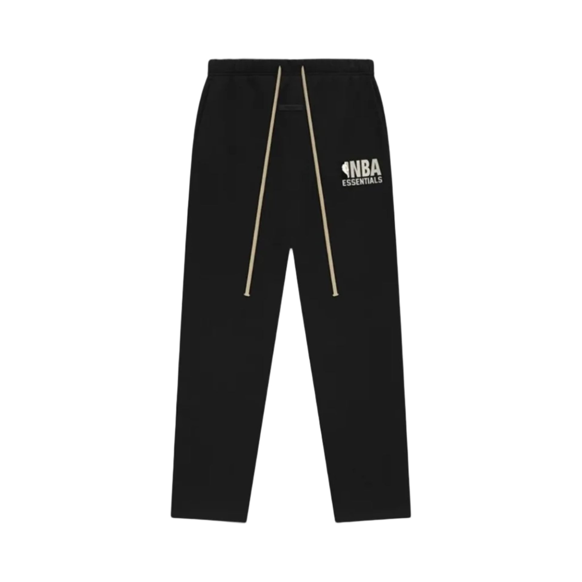 Fear of God Essentials SS25 NBA Black Relaxed Sweatpants