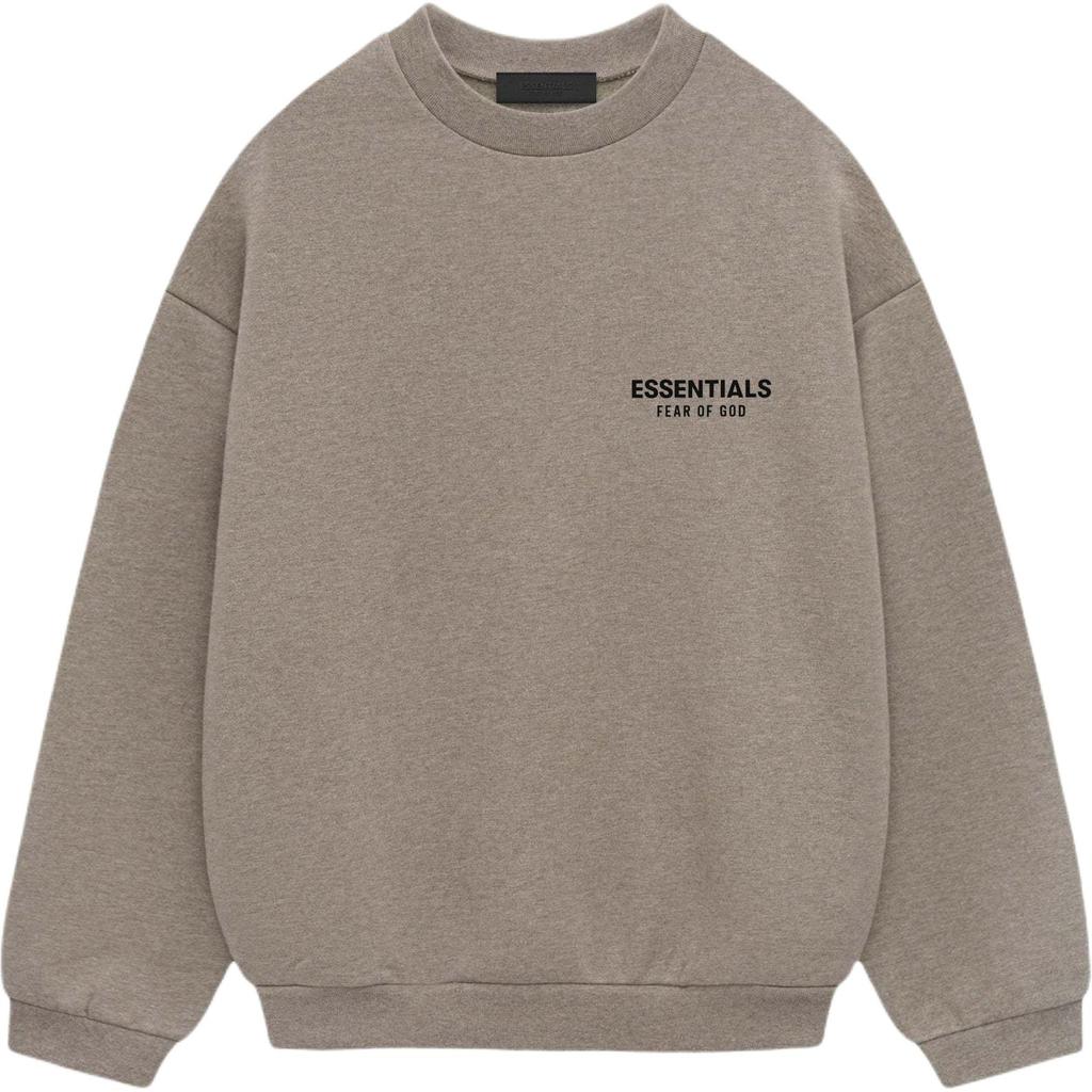 Fear of God Essentials FW24 Fleece Heather Grey Crewneck