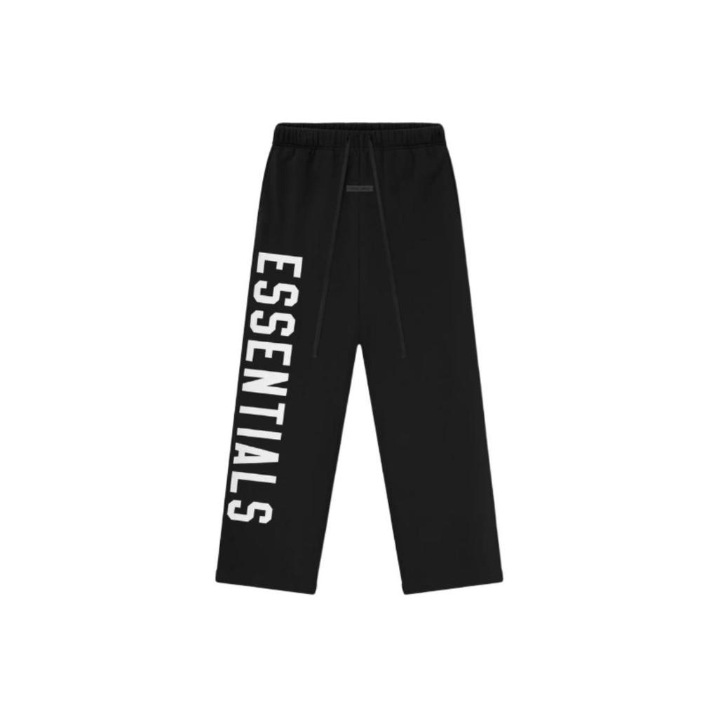 Fear of God Essentials FW25 Jet Black Lounge Sweatpants