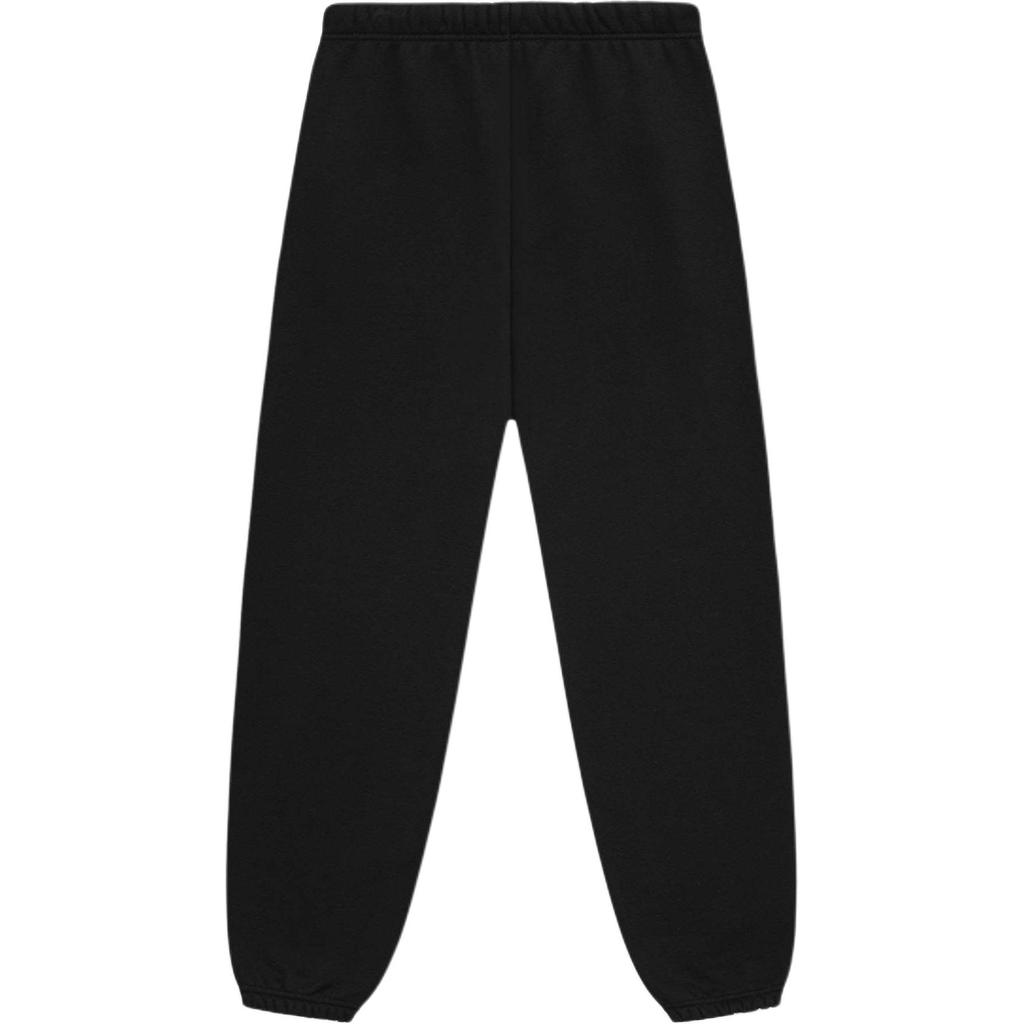 Fear of God Essentials FW24 Fleece Black Relaxed Sweatpants