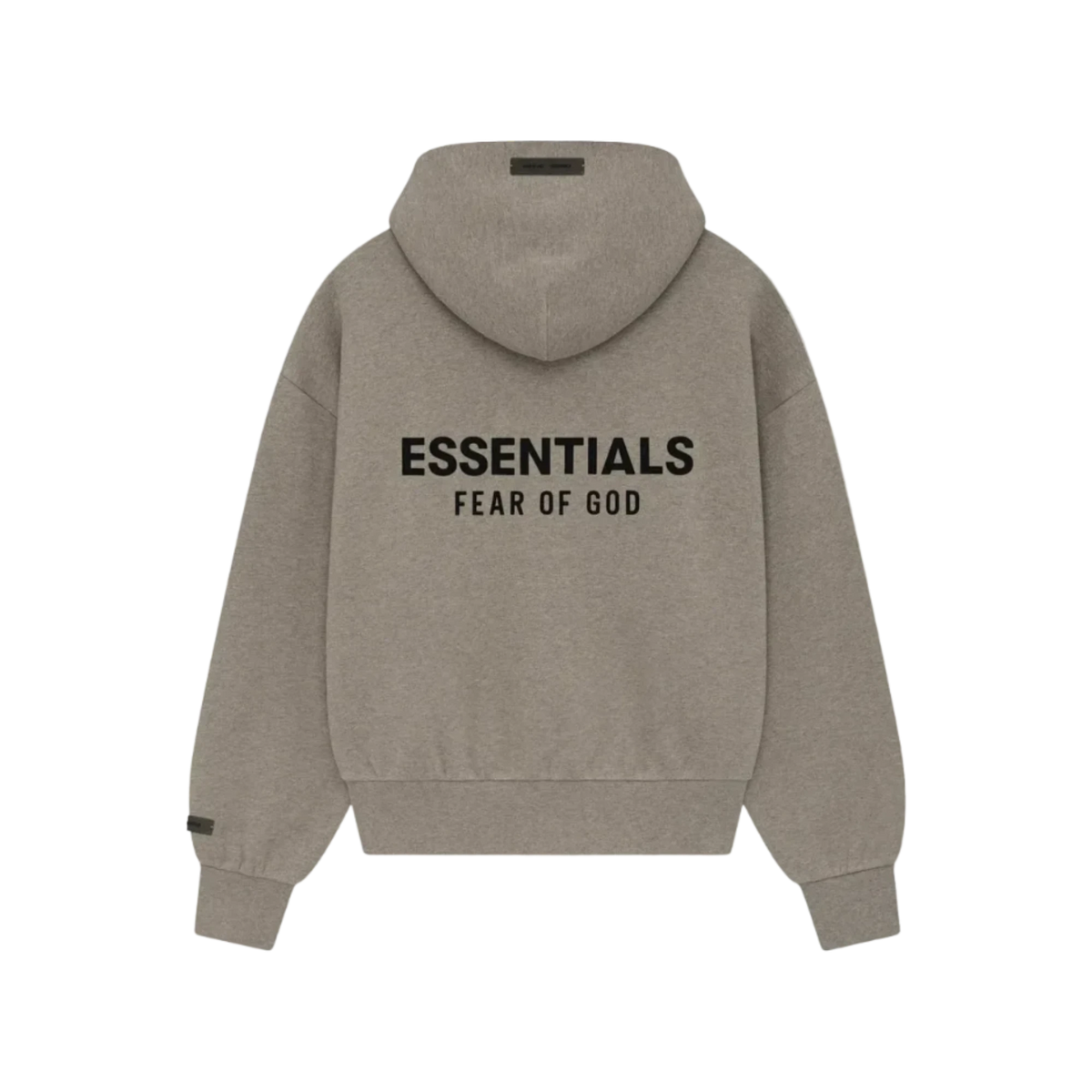 Fear of God Essentials SS25 Classic Full Zip-Up Hoodie Homestead Heather