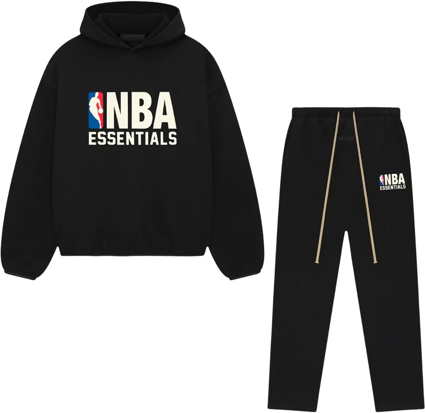 Fear of God Essentials FW24 NBA Black White Full Set