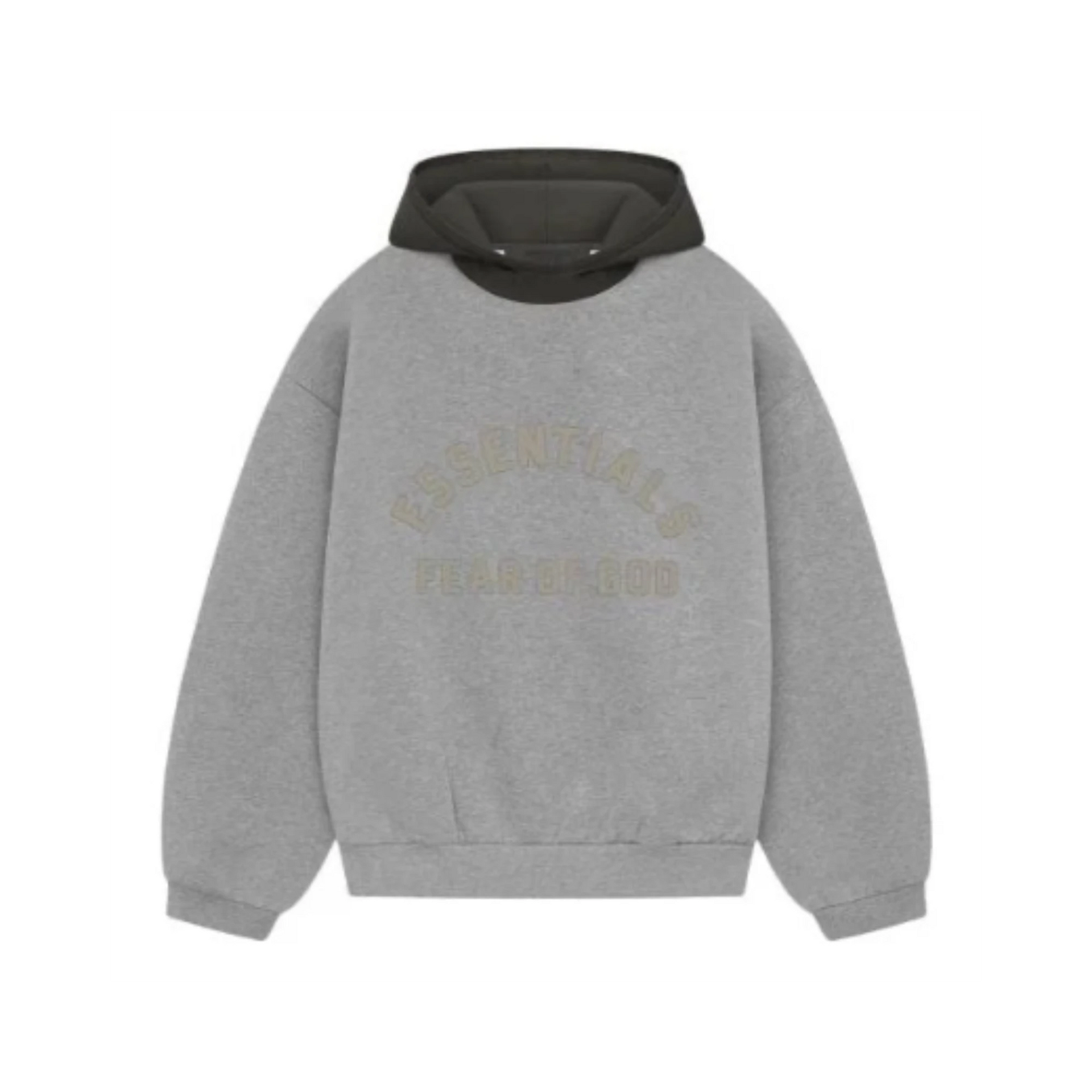 Fear of God Essentials SS24 Nylon Fleece Dark Heather Hoodie